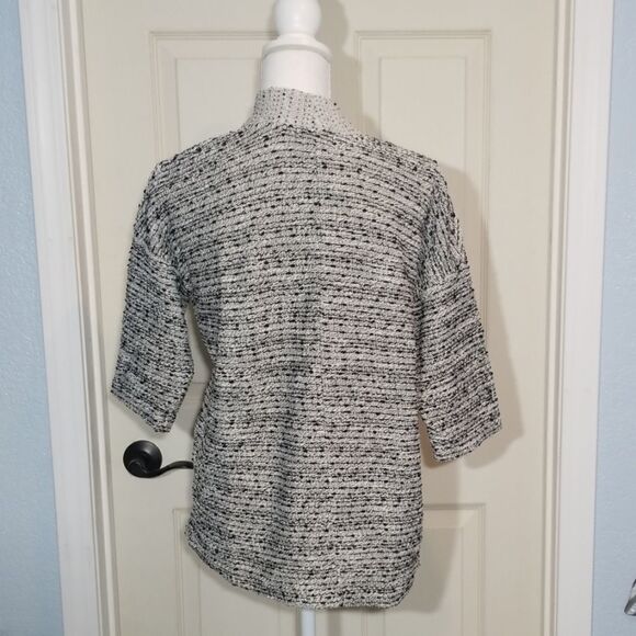 💸3/12$- Old Navy, black-white and grey medium open kimono - Picture 7 of 7